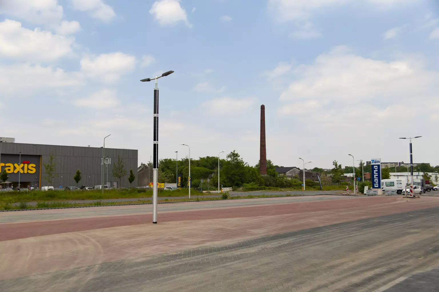 Public parking lighting in Maastricht by Soluxio