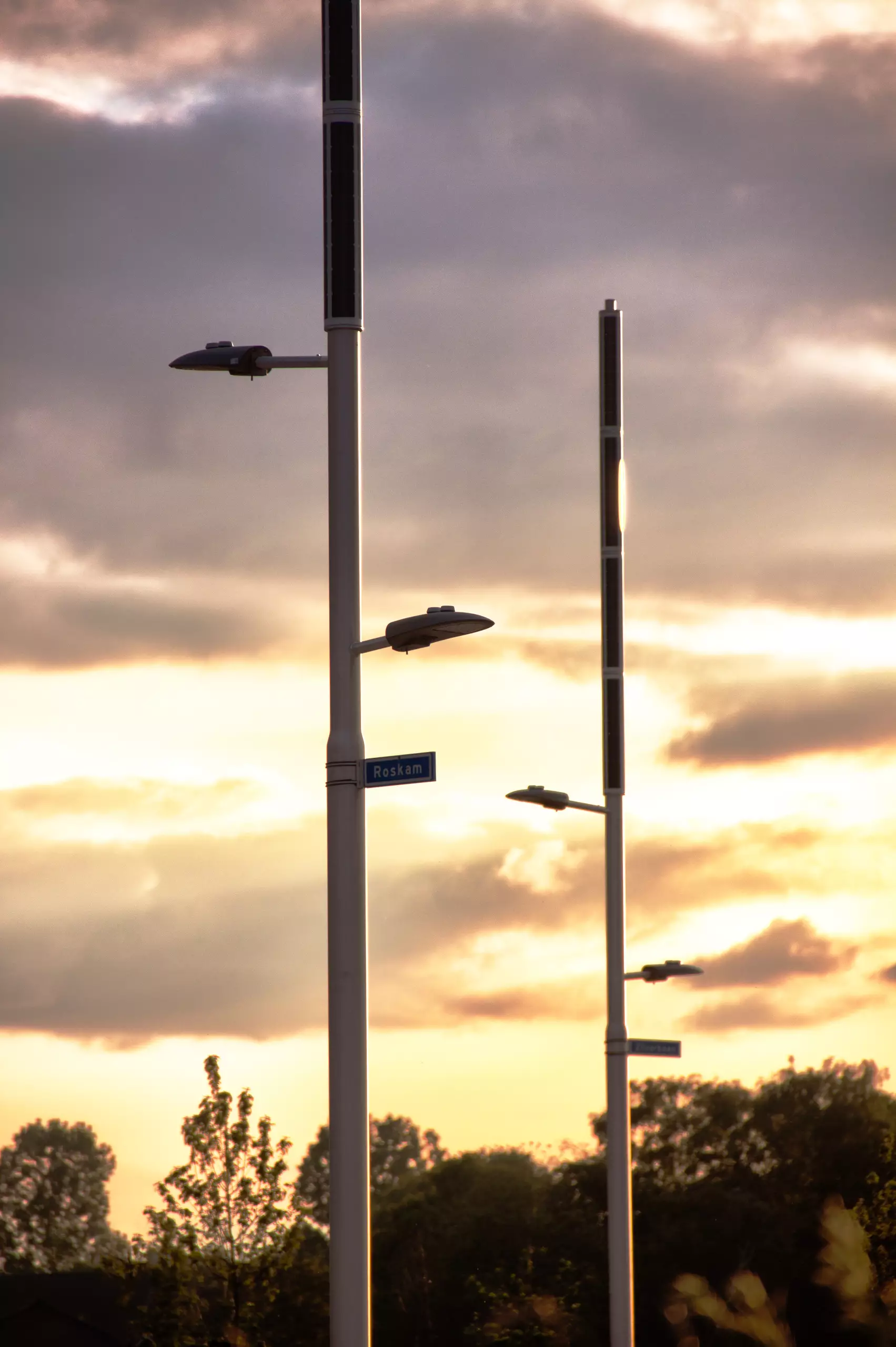 Soluxio hybrid solar lights offer sustainable solar streetlighting and an exclusive design