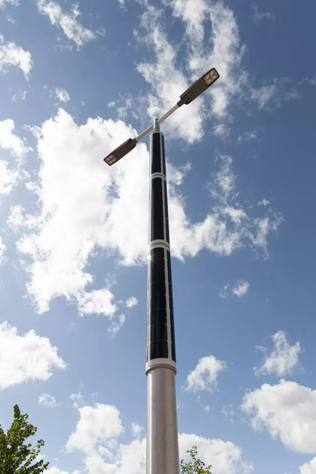 Soluxio solar parking lot lighting in Maastricht