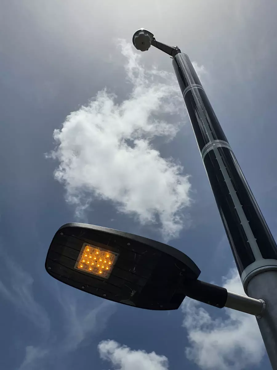 Soluxio wildlife-friendly solar-powered light