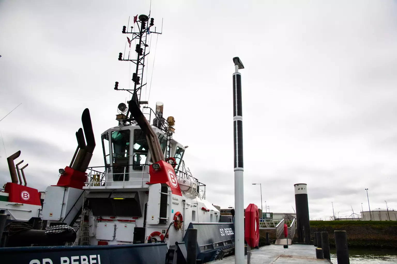 Solar Industrieller Beleuchtungsmast Solar Industrieller Beleuchtungsmast