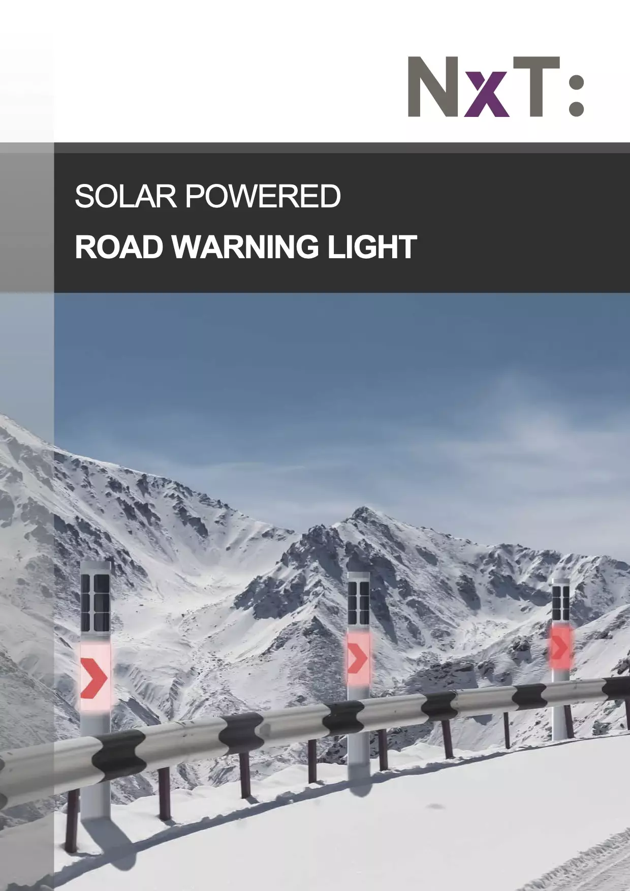 Soluxio NxT Road bollard leaflet