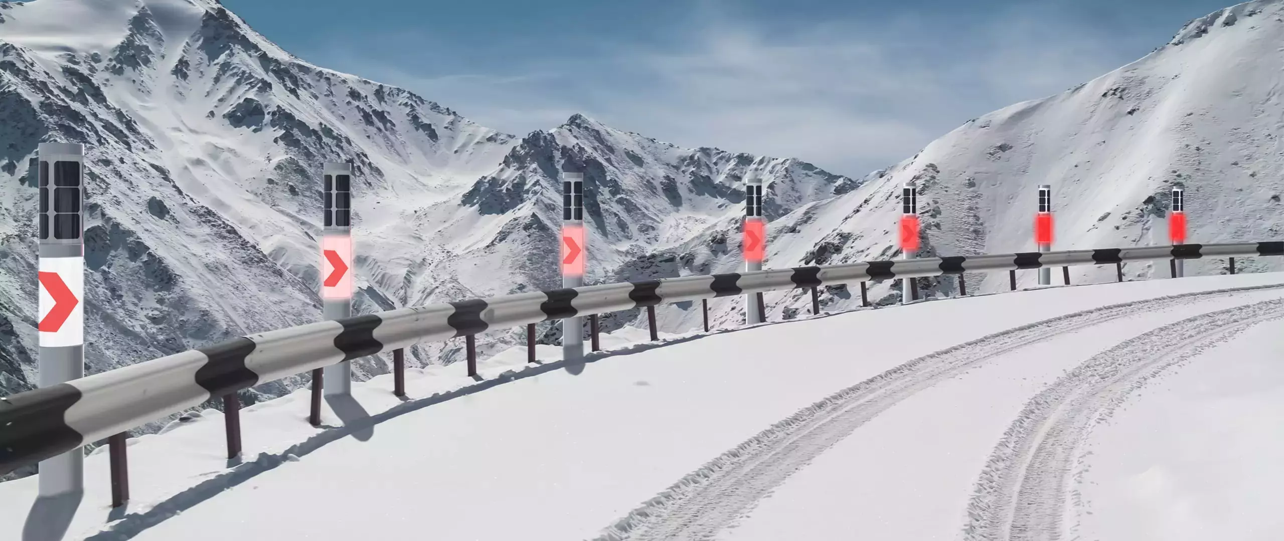 NxT VRI verkeersveiligheid waarschuwing licht bochtverlichting