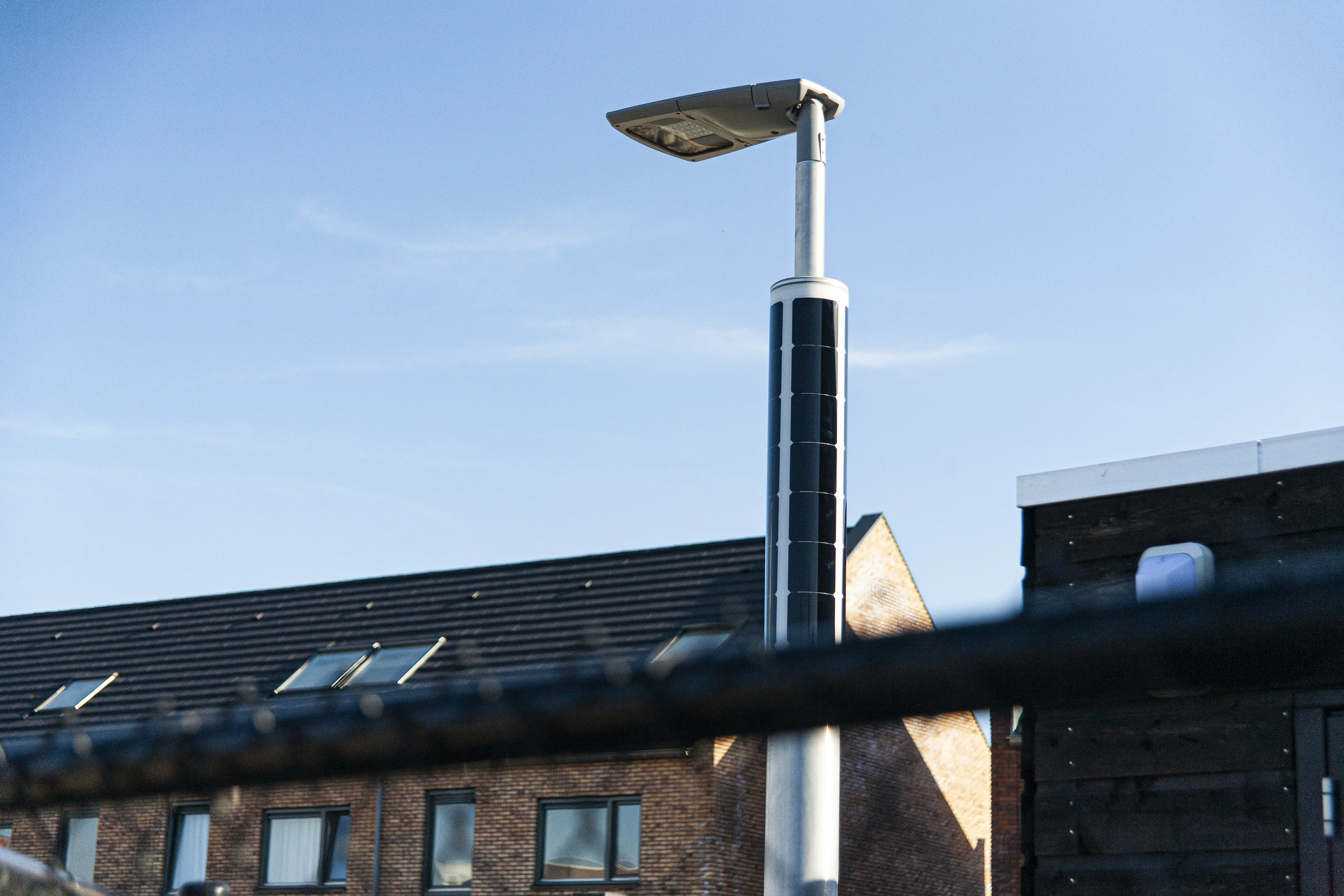 Soluxio solarbetriebene Parkplatzbeleuchtung