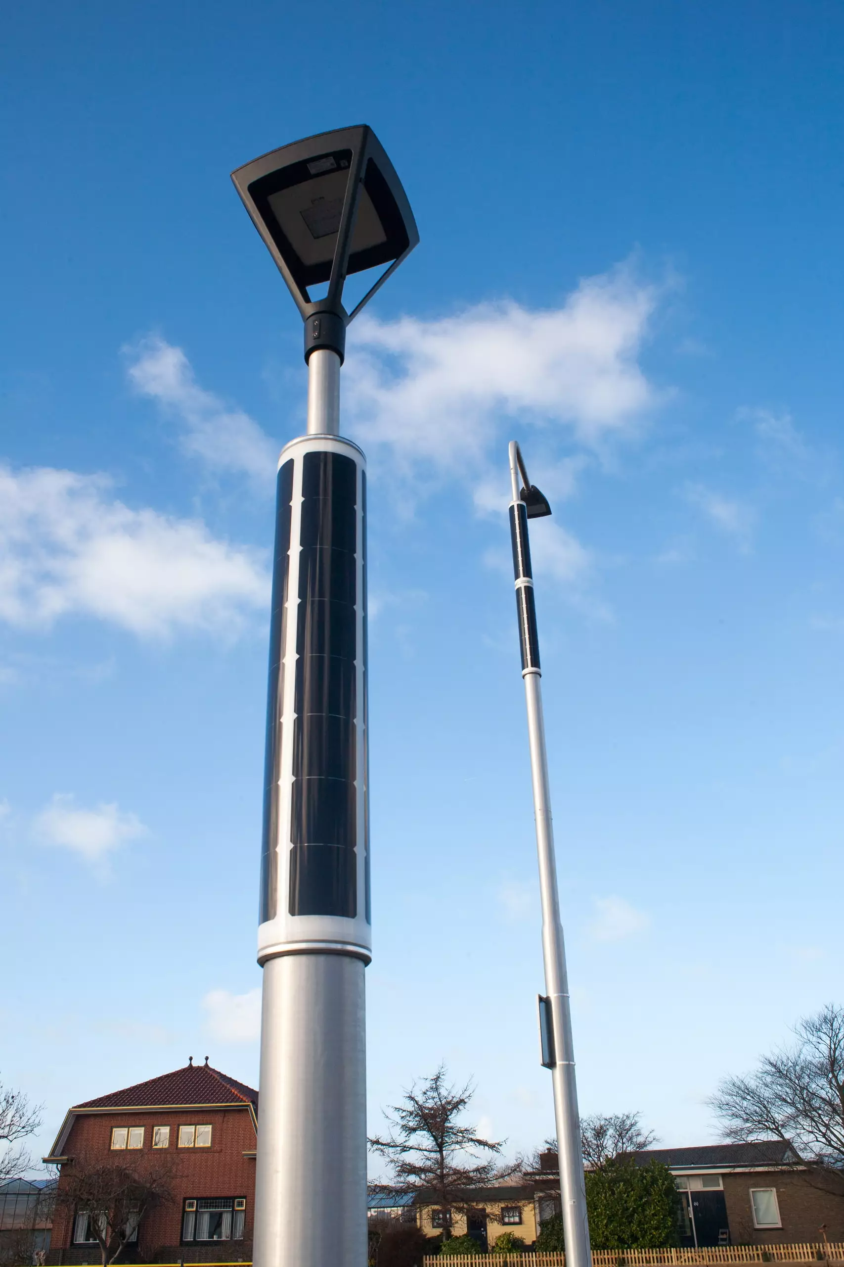 Solar pole Soluxio with self-chosen luminaires